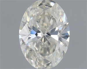 Picture of Natural Diamond 0.32 Carats, Oval with  Cut, I Color, VS2 Clarity and Certified by GIA