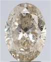 Diamante Natural 2.08 quilates, Ovalado , Color J, claridad I1 y certificado IGI