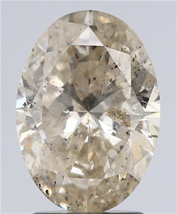 Foto Diamante Natural 2.08 quilates, Ovalado , Color J, claridad I1 y certificado IGI de