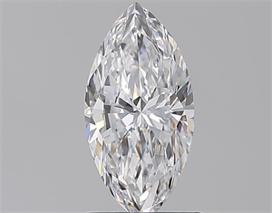 Picture of Natural Diamond 1.03 Carats, Marquise with  Cut, D Color, IF Clarity and Certified by GIA
