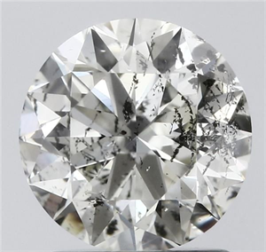 Foto Diamante Natural 1.40 quilates, Redondo , Color J, claridad SI2 y certificado HRD de