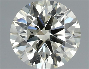 Picture of Natural Diamond 0.70 Carats, Round with Excellent Cut, K Color, SI1 Clarity and Certified by IGI