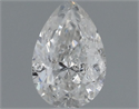 Natural Diamond 0.31 Carats, Pear with  Cut, G Color, I1 Clarity and Certified by IGI