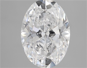 Foto Diamante Natural 3.03 quilates, Ovalado , Color D, claridad SI1 y certificado GIA de
