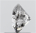 Natural Diamond 0.83 Carats, Round with Excellent Cut, G Color, SI2 Clarity and Certified by HRD