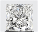 Diamante Natural 0.92 quilates, Princesa , Color H, claridad I1 y certificado GIA