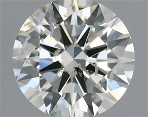 Foto Diamante Natural 0.40 quilates, Redondo , Color J, claridad SI2 y certificado IGI de