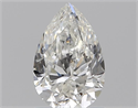 Diamante Natural 0.90 quilates, De pera , Color G, claridad SI1 y certificado GIA
