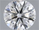 Diamante Natural 0.47 quilates, Redondo , Color F, claridad VVS2 y certificado GIA