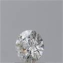 Natural Diamond 0.70 Carats, Round with Excellent Cut, J Color, SI1 Clarity and Certified by GIA