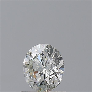 Picture of Natural Diamond 0.70 Carats, Round with Excellent Cut, J Color, SI1 Clarity and Certified by GIA