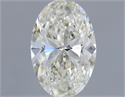 Natural Diamond 0.31 Carats, Oval with  Cut, K Color, VS1 Clarity and Certified by GIA