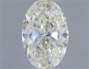 Picture of Natural Diamond 0.31 Carats, Oval with  Cut, K Color, VS1 Clarity and Certified by GIA
