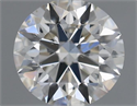 Natural Diamond 0.41 Carats, Round with Excellent Cut, G Color, SI2 Clarity and Certified by IGI