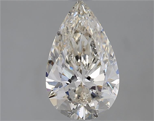 Foto Diamante Natural 1.53 quilates, De pera , Color H, claridad SI1 y certificado IGI de