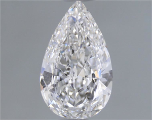 Picture of Natural Diamond 0.70 Carats, Pear with  Cut, D Color, VS1 Clarity and Certified by GIA