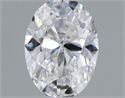 Diamante Natural 0.18 quilates, Ovalado , Color D, claridad VS2 y certificado GIA