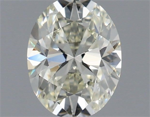 Picture of Natural Diamond 0.50 Carats, Oval with  Cut, L Color, VVS2 Clarity and Certified by GIA