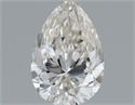 Natural Diamond 0.24 Carats, Pear with  Cut, H Color, IF Clarity and Certified by IGI