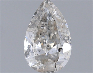 Foto Diamante Natural 0.30 quilates, De pera , Color H, claridad I1 y certificado IGI de