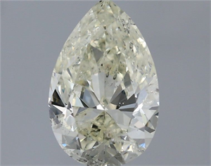 Foto Diamante Natural 1.00 quilates, De pera , Color K, claridad SI2 y certificado IGI de