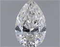 Natural Diamond 0.62 Carats, Pear with  Cut, G Color, VS1 Clarity and Certified by GIA