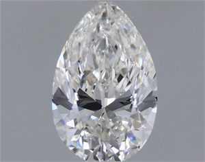 Picture of Natural Diamond 0.62 Carats, Pear with  Cut, G Color, VS1 Clarity and Certified by GIA