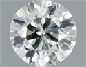 Natural Diamond 1.03 Carats, Round with Excellent Cut, I Color, I1 Clarity and Certified by IGI
