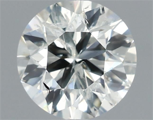 Picture of Natural Diamond 1.03 Carats, Round with Excellent Cut, I Color, I1 Clarity and Certified by IGI