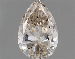 Picture of Natural Diamond 0.30 Carats, Pear with  Cut, I Color, SI2 Clarity and Certified by IGI