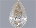 Diamante Natural 0.20 quilates, De pera , Color J, claridad SI2 y certificado IGI