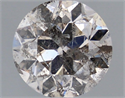 Natural Diamond 1.02 Carats, Round with Very Good Cut, J Color, I1 Clarity and Certified by IGI