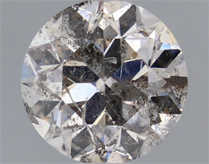 Picture of Natural Diamond 1.02 Carats, Round with Very Good Cut, J Color, I1 Clarity and Certified by IGI