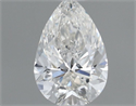 Diamante Natural 0.31 quilates, De pera , Color H, claridad VS1 y certificado GIA