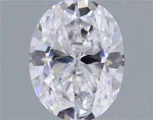 Picture of Natural Diamond 0.50 Carats, Oval with  Cut, E Color, VVS2 Clarity and Certified by GIA