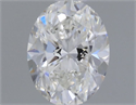 Natural Diamond 0.46 Carats, Oval with  Cut, G Color, VVS1 Clarity and Certified by GIA