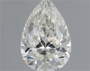 Picture of Natural Diamond 0.50 Carats, Pear with  Cut, J Color, SI2 Clarity and Certified by GIA