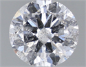 Natural Diamond 0.91 Carats, Round with Excellent Cut, F Color, I1 Clarity and Certified by IGI