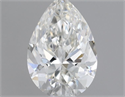 Natural Diamond 0.42 Carats, Pear with  Cut, I Color, VVS1 Clarity and Certified by GIA