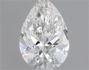 Picture of Natural Diamond 0.42 Carats, Pear with  Cut, I Color, VVS1 Clarity and Certified by GIA