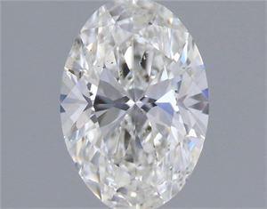 Picture of Natural Diamond 0.60 Carats, Oval with  Cut, G Color, SI1 Clarity and Certified by GIA