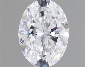 Picture of Natural Diamond 0.50 Carats, Oval with  Cut, D Color, SI2 Clarity and Certified by GIA