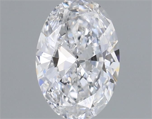 Picture of Natural Diamond 0.30 Carats, Oval with  Cut, D Color, SI1 Clarity and Certified by GIA