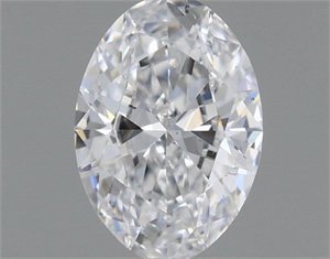Picture of Natural Diamond 0.50 Carats, Oval with  Cut, D Color, SI1 Clarity and Certified by GIA