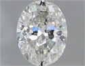 Diamante Natural 1.50 quilates, Ovalado , Color I, claridad SI2 y certificado IGI