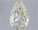Diamante Natural 2.50 quilates, De pera , Color K, claridad VVS2 y certificado IGI