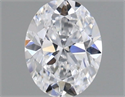 Natural Diamond 0.41 Carats, Oval with  Cut, D Color, VS1 Clarity and Certified by GIA