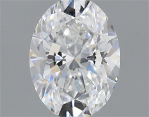 Picture of Natural Diamond 0.30 Carats, Oval with  Cut, G Color, VVS2 Clarity and Certified by GIA