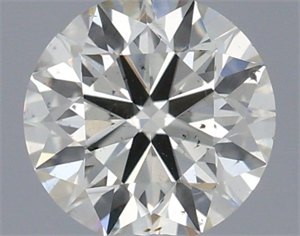Foto Diamante Natural 0.40 quilates, Redondo , Color I, claridad SI2 y certificado IGI de