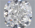 Natural Diamond 0.96 Carats, Cushion with  Cut, F Color, SI2 Clarity and Certified by IGI
